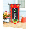 Christmas Joy Everlasting Impressions Textile Décor Flag