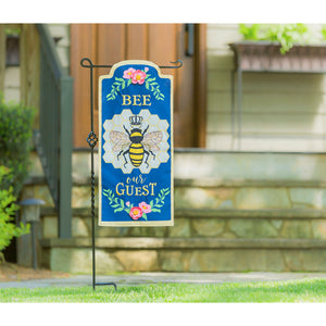 Bee Our Guest Everlasting Impressions Flag