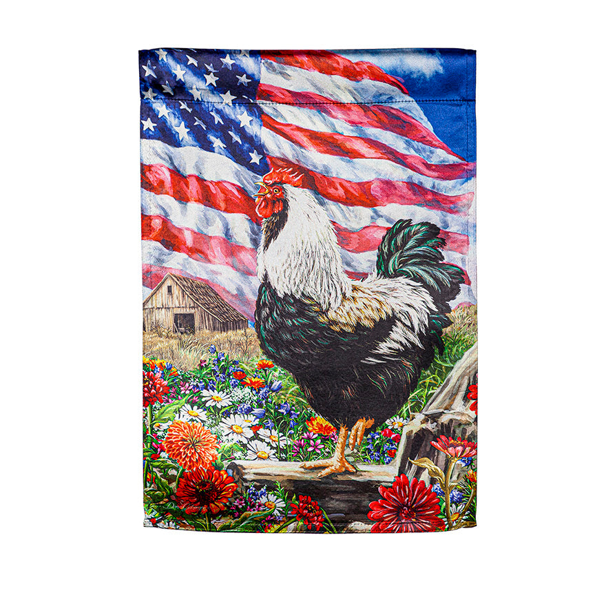 Morning In America Garden Lustre Flag