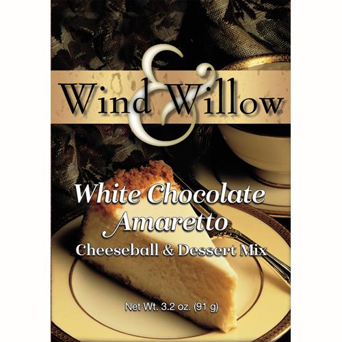 Wind & Willow White Chocolate Amaretto Cheeseball & Appetizer Mix