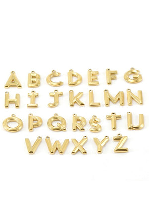 Chunky Initial Pendant Necklace