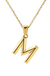 Chunky Initial Pendant Necklace