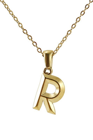 Chunky Initial Pendant Necklace