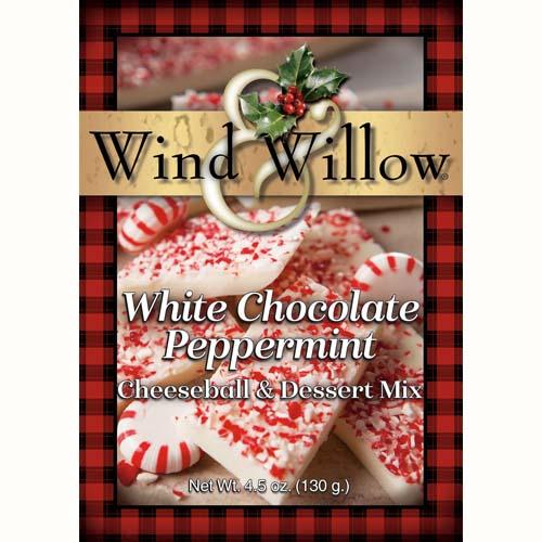 Wind & Willow White Chocolate Peppermint Cheeseball & Appetizer Mix