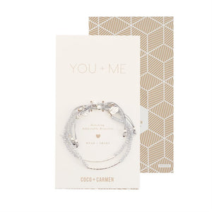 You + Me Bracelet Set