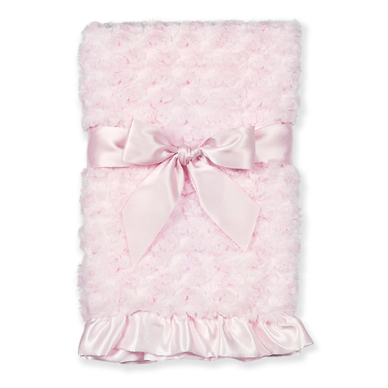 Bearington Pink Swirly Snuggle Blanket