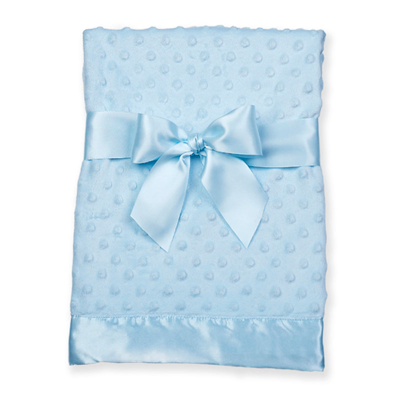 Bearington Blue Dottie Snuggle Blanket