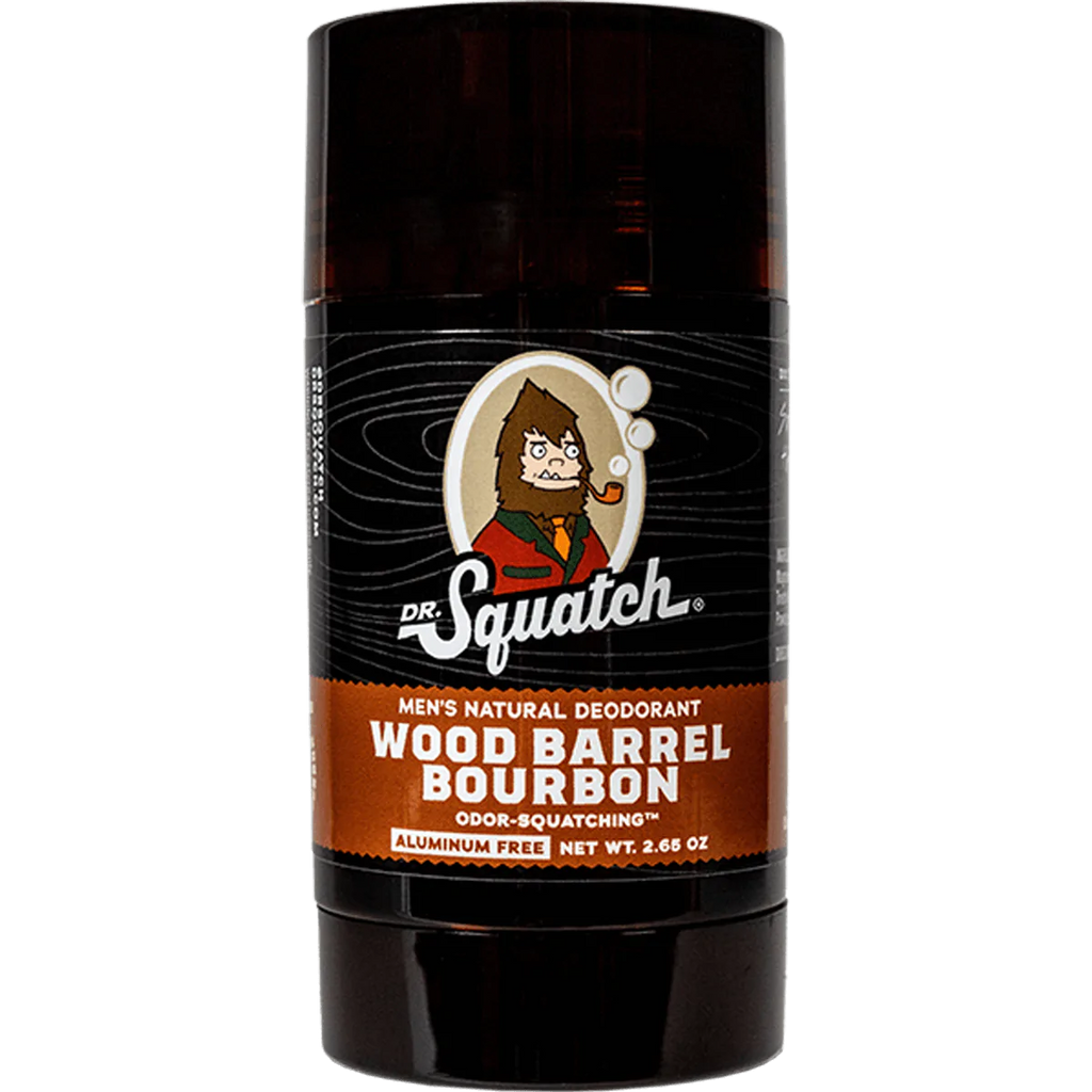 Dr. Squatch Wood Barrel Bourbon Deodorant