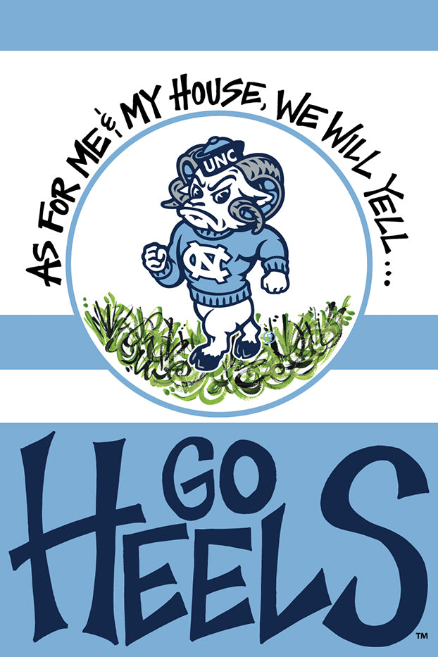 Go Heels Garden Flag