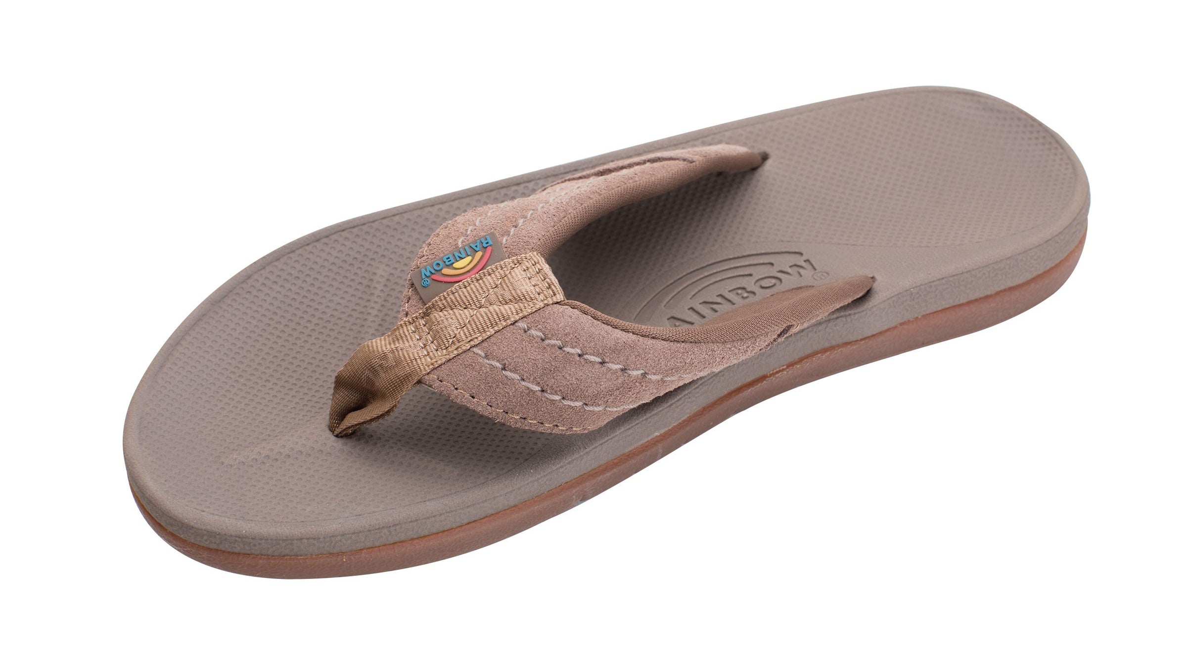 East Cape Molded Rubber Men s Rainbow Sandals Brown