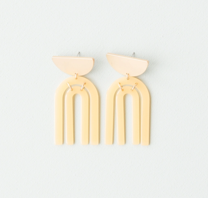 Alaina Mustard Earrings