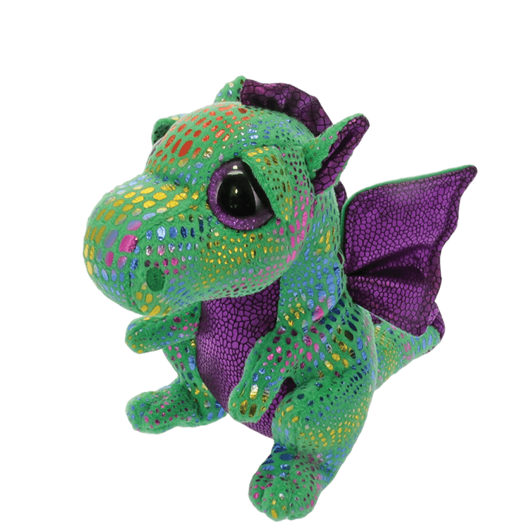 Cinder Green Dragon Ty Beanie Boo