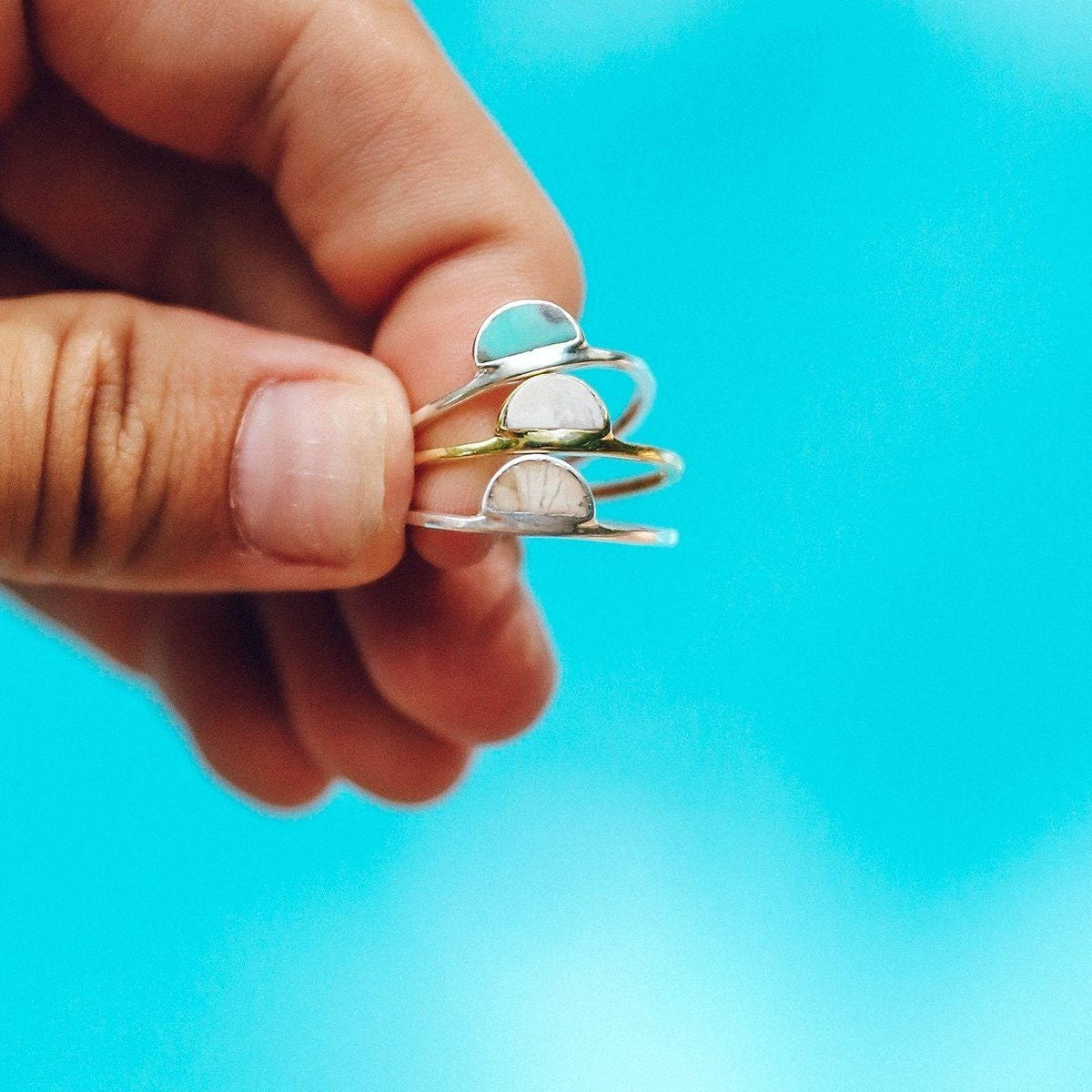 Half Moon Pura Vida Ring