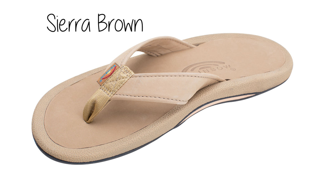 Navigator Orthopedic Men's Rainbow Sandals - Sierra Brown