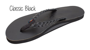 Twisted Sister Ladies' Rainbow Sandals - Classic Black