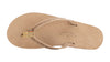 Las Flores Single Layer Premier Leather Rainbow Sandals - Sierra Brown