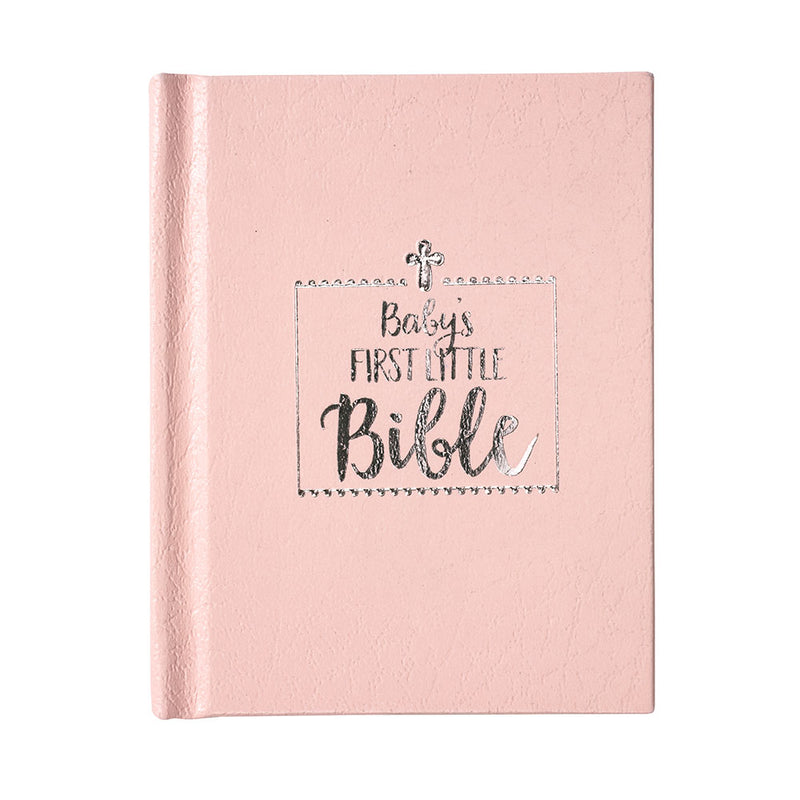 Pink Baby Girl First Bible