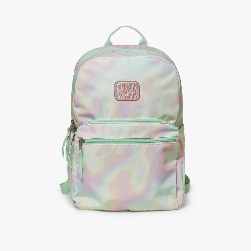 Pura Vida Dark Watercolor Functional Backpack