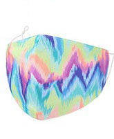 Non-Medical Tie-Dye Fashion Face Mask Featuring Adjustable Ear Loops & Filter Insert