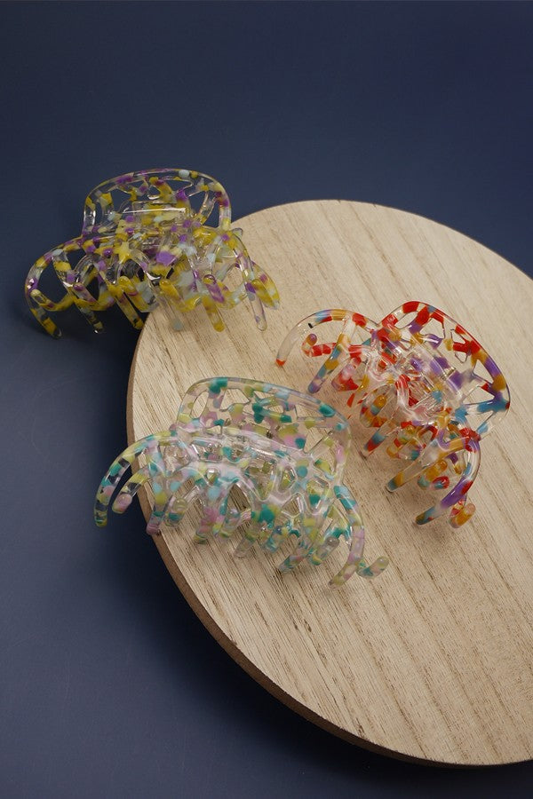 Jumbo Cellulose Hair Claw Clip