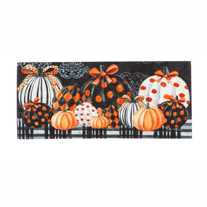 Elegant Pattern Pumpkins Sassafras Mat Insert