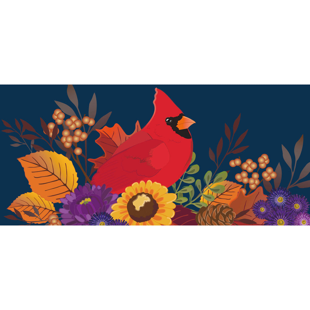 Autumn Cardinal Floral Sassafras Switch Mat