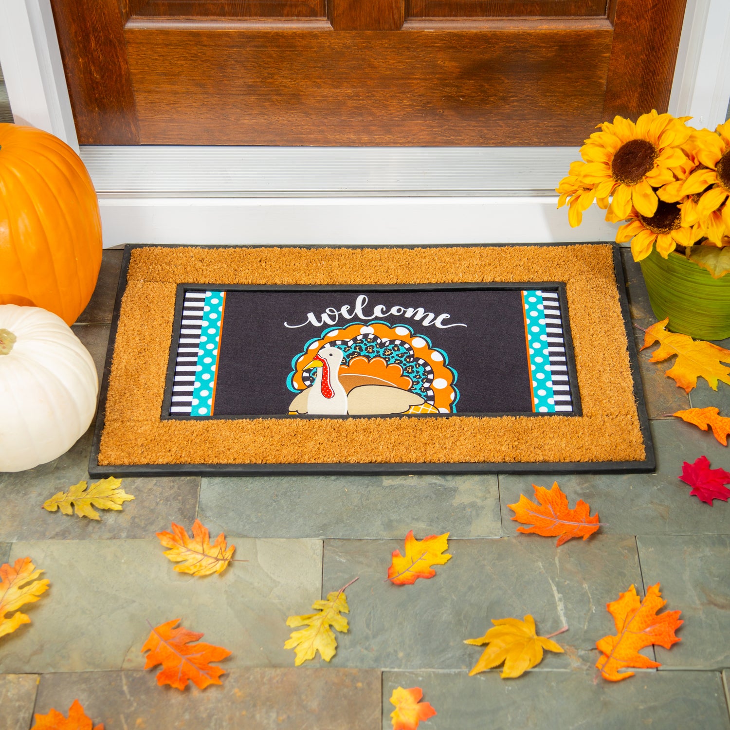 Mixed Print Turkey Sassafras Switch Mat PB&J Archdale