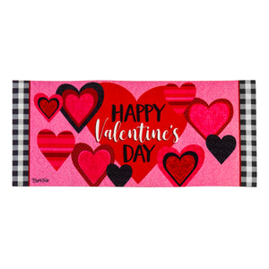 Patterned Valentine Hearts Sassafras Switch Mat