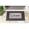 Wood Grain Welcome Sassafras Switch Mat