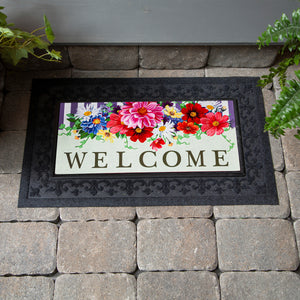 Divided Floral Sassafras Switch Mat