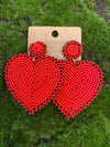 Looks Like Love Heart Earrings