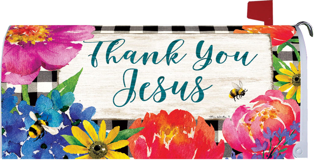 Thank You Jesus Mailbox Makeover