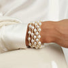 Enewton Pearl Admire Pattern 3mm Gold Bead Bracelet