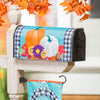 Buffalo Check Pumpkins Mailbox Cover