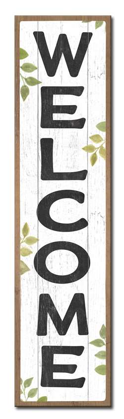 Green Sprigs Welcome Stand-Out Tall Board