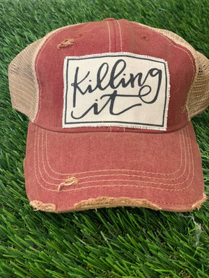 Killing It Vintage Trucker Hat