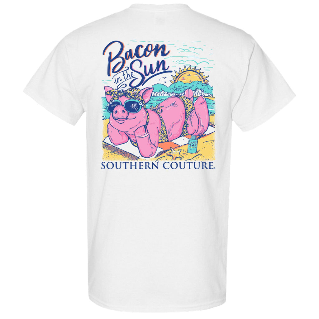 Bacon In The Sun Southern Couture Tee