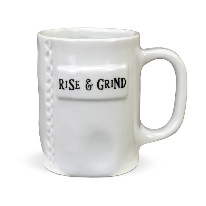 Rise & Grind Artisan Home Mug