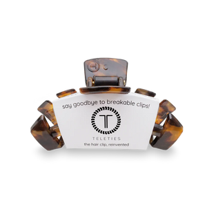Teleties Classic Tortoise Hair Clip