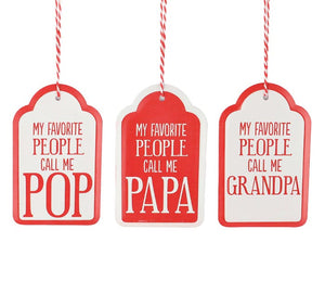 My Favorite People Call Me Ornament