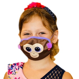 Coconut Brown Monkey Ty Mask