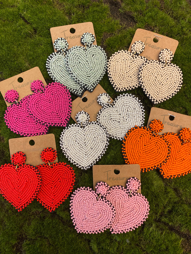 Looks Like Love Heart Earrings