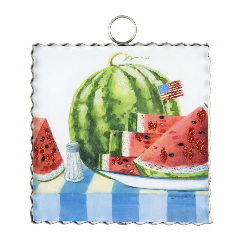 Roundtop Collection Mini Watermelon Print