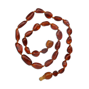 Light Cherry Amber Teething Necklace