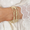 Enewton Classic Joy 4mm Gold Bead Bracelet