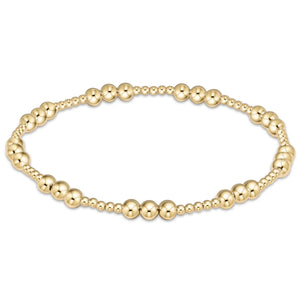 Enewton Classic Joy 4mm Gold Bead Bracelet