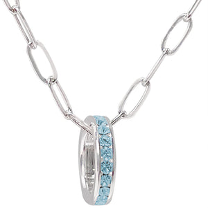 Maya J Birthstone Charm Chains