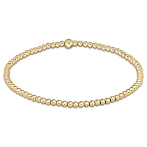 Enewton Extends Classic 2.5mm Gold Bead Bracelet