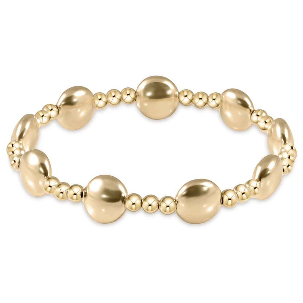 Enewton Honesty Sincerity 10mm Gold Bead Bracelet