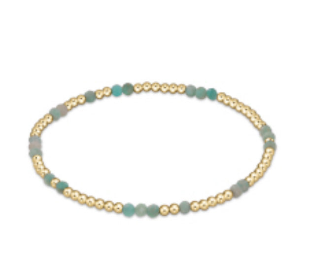 Enewton Amazonite Gemstone Hope Unwritten Bracelet